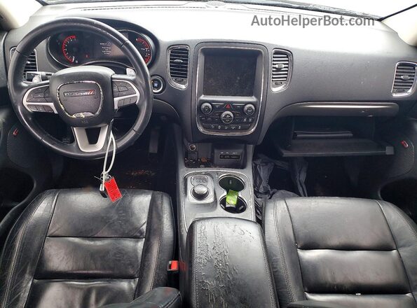 1C4RDJDG4HC848238 2017 DODGE DURANGO Red Widok deski rozdzielczej