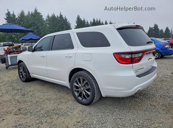 1C4RDJDG4HC931037 2017 DODGE DURANGO Белый Задняя левая четверть