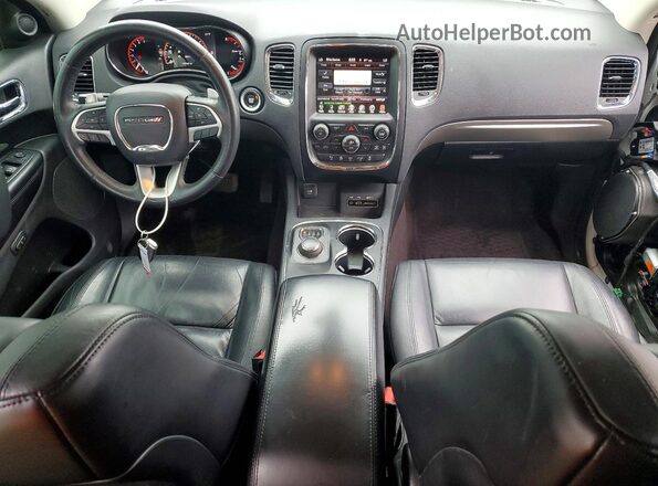 1C4RDJDG4HC931037 2017 DODGE DURANGO Белый Вид панели приборов