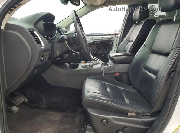1C4RDJDG4HC931037 2017 DODGE DURANGO Белый Вид салона спереди
