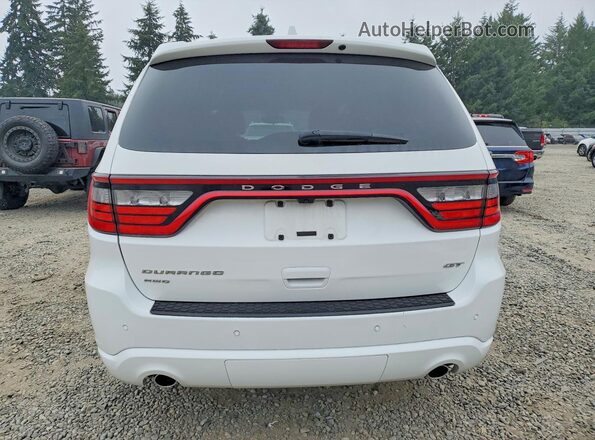 1C4RDJDG4HC931037 2017 DODGE DURANGO Белый Вид сзади