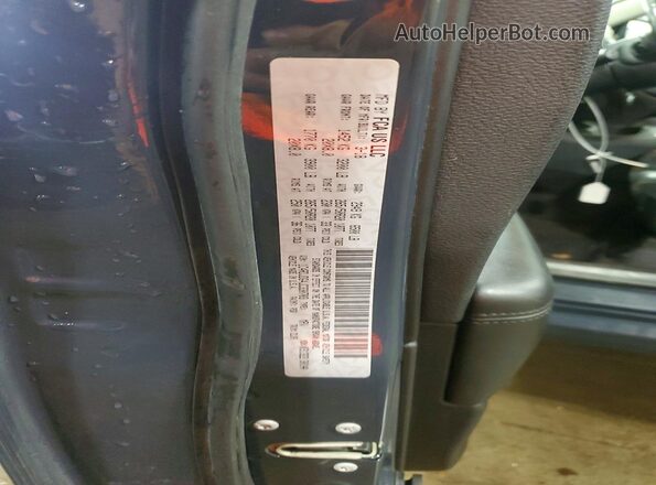 1C4RDJDG4JC330703 2018 DODGE DURANGO Угольный Вид наклейки с VIN-кодом