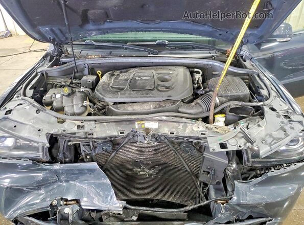 1C4RDJDG4JC330703 2018 DODGE DURANGO Угольный Вид задней части салона