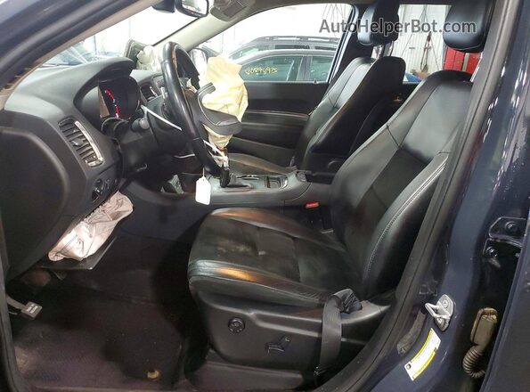 1C4RDJDG4JC330703 2018 DODGE DURANGO Угольный Вид салона спереди