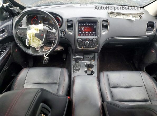 1C4RDJDG4JC341622 2018 DODGE DURANGO Black Dashboard view