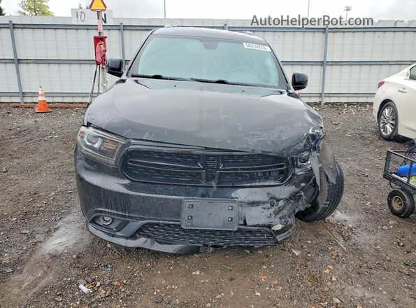1C4RDJDG4JC341622 2018 DODGE DURANGO Black Front view