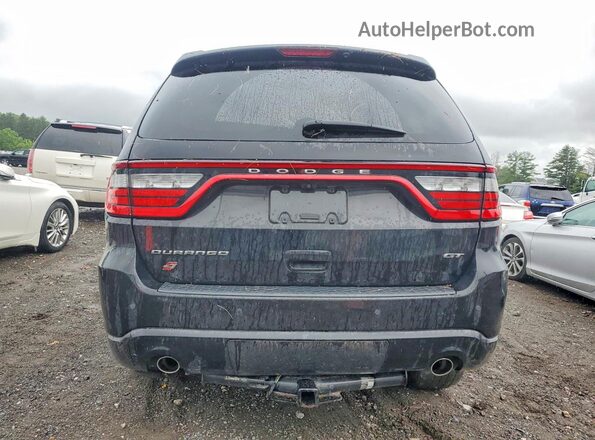 1C4RDJDG4JC341622 2018 DODGE DURANGO Black Rear view