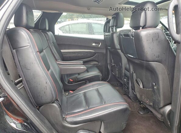 1C4RDJDG4JC341622 2018 DODGE DURANGO Black Rear interior view