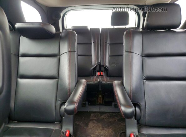 1C4RDJDG4JC341622 2018 DODGE DURANGO Black Rear seats view