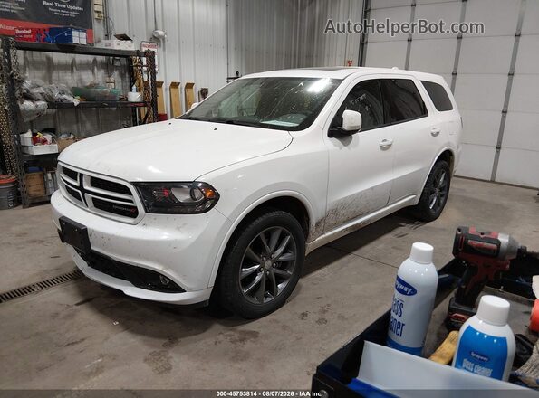 1C4RDJDG4JC448041 2018 DODGE DURANGO White Przód lewy