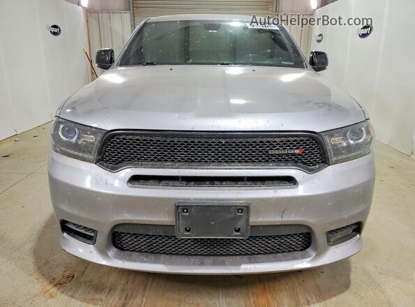 1C4RDJDG4KC763939 2019 DODGE DURANGO Silver წინა სალონის ხედი