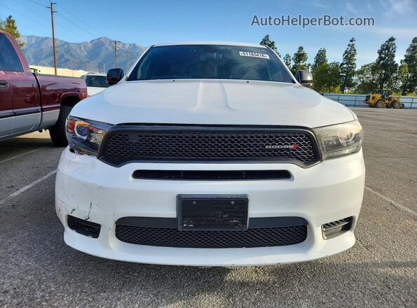 1C4RDJDG4KC821175 2019 DODGE DURANGO White Widok z przodu