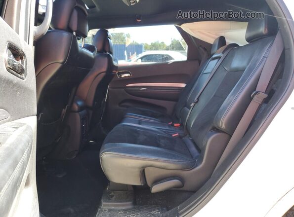 1C4RDJDG4LC100436 2020 DODGE DURANGO White Vista interior trasera