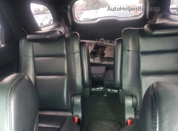 1C4RDJDG4LC163004 2020 DODGE DURANGO Black უკანა სავარძლების ხედი