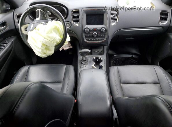 1C4RDJDG4LC302323 2020 DODGE DURANGO Черный Вид панели приборов