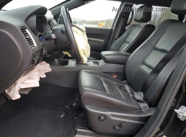 1C4RDJDG4LC302323 2020 DODGE DURANGO Черный Вид салона спереди