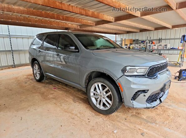 1C4RDJDG4PC556541 2023 DODGE DURANGO Gray Delantero derecho