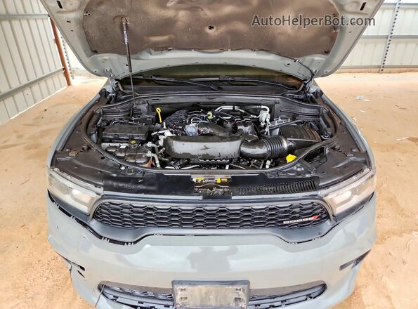 1C4RDJDG4PC556541 2023 DODGE DURANGO Gray Vista del compartimento del motor