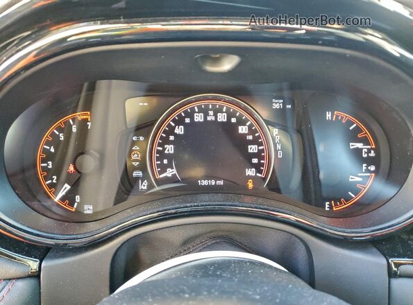 1C4RDJDG4RC141027 2024 DODGE DURANGO White ხელსაწყოთა პანელის ხედი