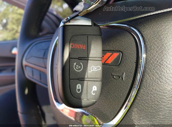 1C4RDJDG4TC265144 2026 DODGE DURANGO Черный Вид панели приборов