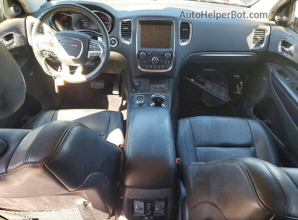 1C4RDJDG5HC636593 2017 DODGE DURANGO Черный Вид панели приборов
