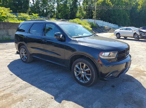 1C4RDJDG5HC636593 2017 DODGE DURANGO Черный Передняя правая четверть