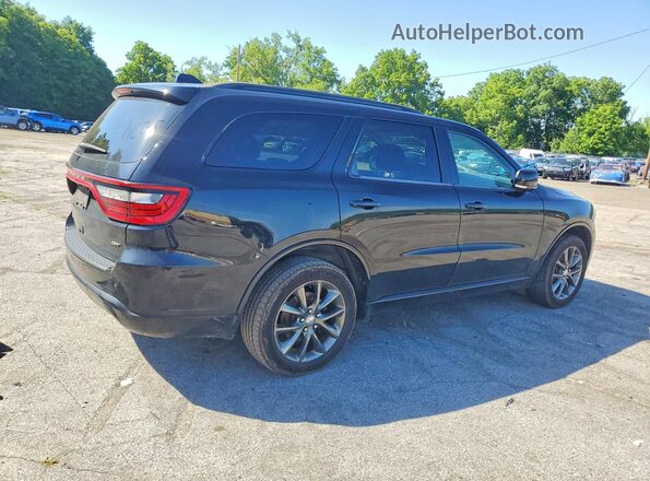 1C4RDJDG5HC636593 2017 DODGE DURANGO Черный Задняя правая четверть