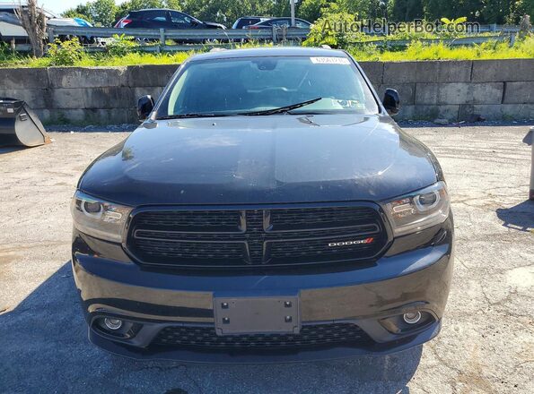 1C4RDJDG5HC636593 2017 DODGE DURANGO Черный Вид спереди