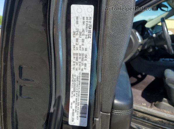1C4RDJDG5HC636593 2017 DODGE DURANGO Черный Панорамный вид салона 360°