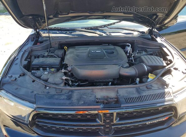 1C4RDJDG5HC636593 2017 DODGE DURANGO Черный Вид подкапотного пространства