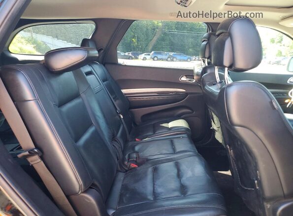 1C4RDJDG5HC636593 2017 DODGE DURANGO Черный Вид задней части салона