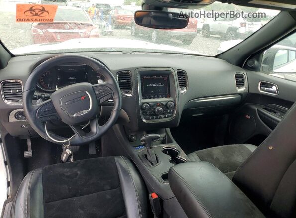 1C4RDJDG5JC150288 2018 DODGE DURANGO Белый Вид панели приборов