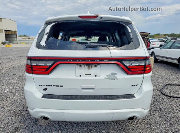 1C4RDJDG5JC150288 2018 DODGE DURANGO Белый Вид сзади