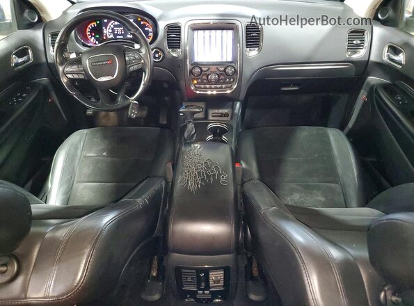 1C4RDJDG5JC176616 2018 DODGE DURANGO Black Առջևի վահանակի տեսք