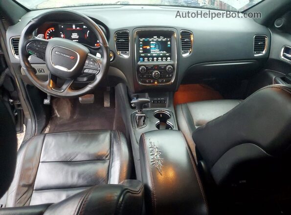 1C4RDJDG5JC416649 2018 DODGE DURANGO Gray Widok deski rozdzielczej