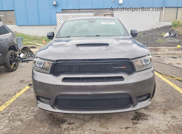 1C4RDJDG5JC416649 2018 DODGE DURANGO Gray Widok z przodu