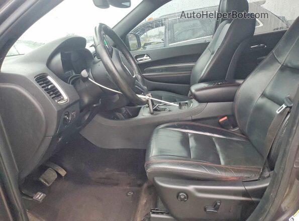 1C4RDJDG5JC416649 2018 DODGE DURANGO Gray Widok wnętrza z przodu