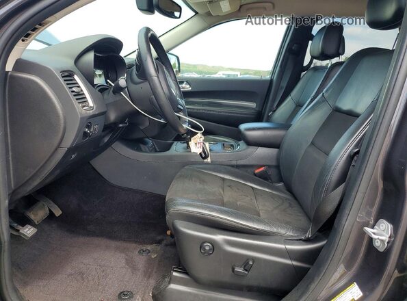 1C4RDJDG5JC486264 2018 DODGE DURANGO Серый Вид салона спереди