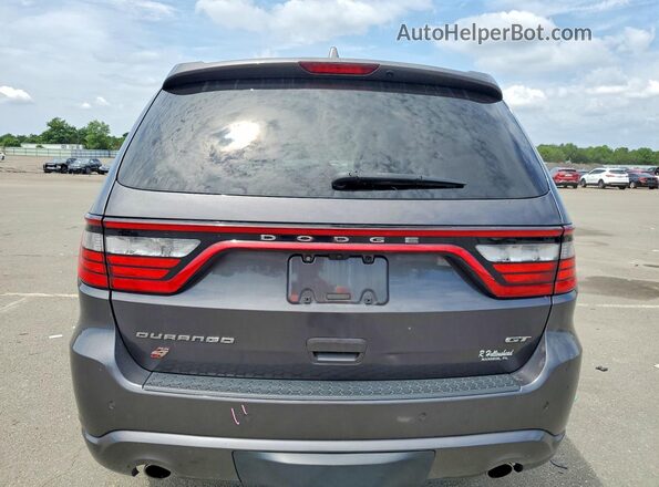 1C4RDJDG5JC486264 2018 DODGE DURANGO Серый Вид сзади