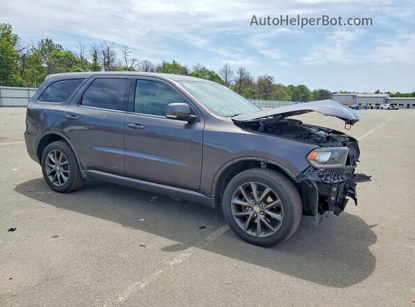 1C4RDJDG5JC486264 2018 DODGE DURANGO Серый Передняя правая четверть