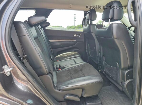 1C4RDJDG5JC486264 2018 DODGE DURANGO Серый Вид задней части салона