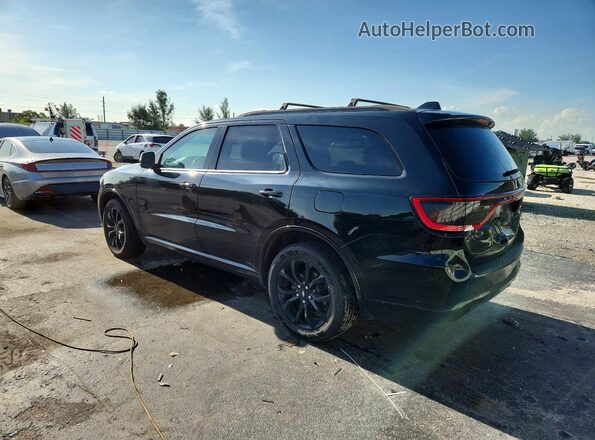 1C4RDJDG5KC586074 2019 DODGE DURANGO Black Trasero izquierdo
