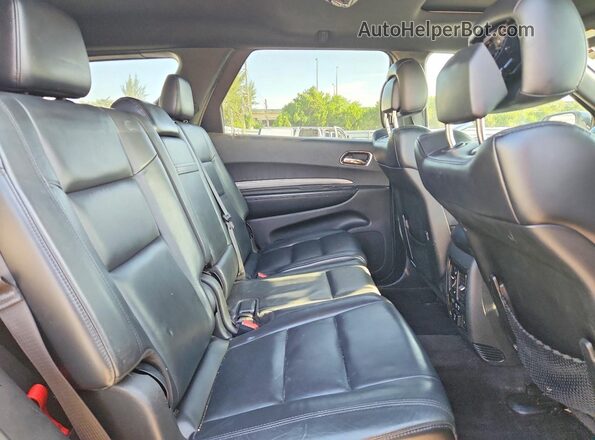 1C4RDJDG5KC586074 2019 DODGE DURANGO Black Vista de los asientos traseros