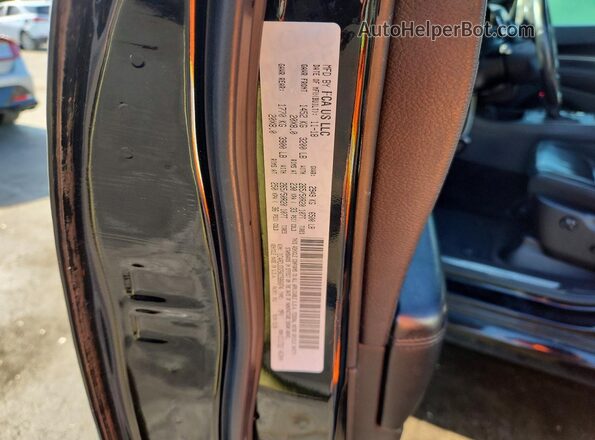 1C4RDJDG5KC586074 2019 DODGE DURANGO Black Vista del compartimento del motor