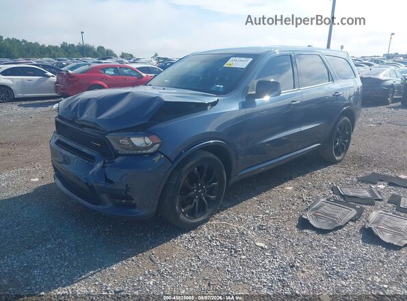 1C4RDJDG5LC224229 2020 DODGE DURANGO Blue Передня ліва чверть