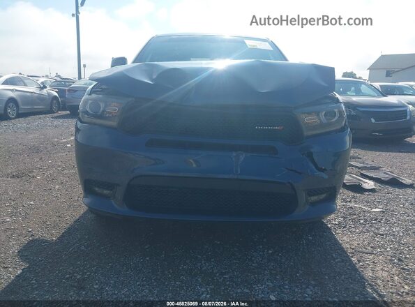 1C4RDJDG5LC224229 2020 DODGE DURANGO Blue Вид щитка приладів