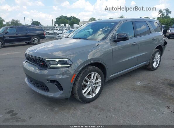 1C4RDJDG5SC546447 2025 DODGE DURANGO Gray Przód lewy