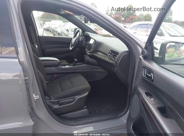 1C4RDJDG5SC546447 2025 DODGE DURANGO Gray Widok wnętrza z przodu