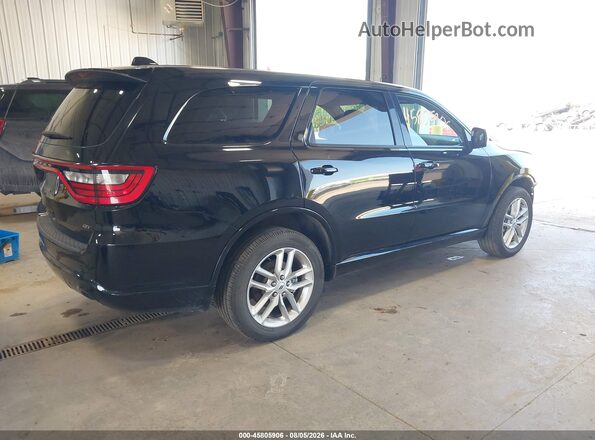 1C4RDJDG5SC554371 2025 DODGE DURANGO Черный Задняя правая четверть