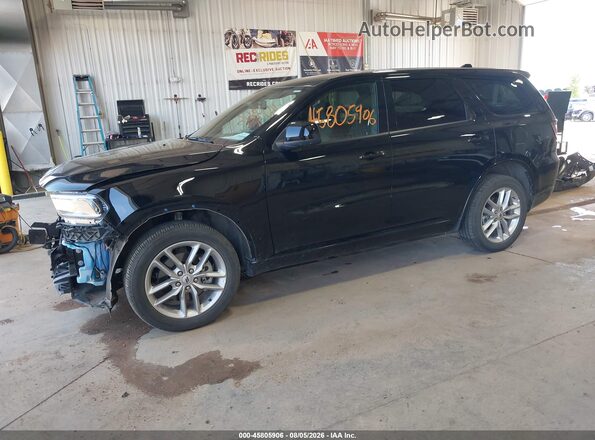 1C4RDJDG5SC554371 2025 DODGE DURANGO Черный Передняя левая четверть